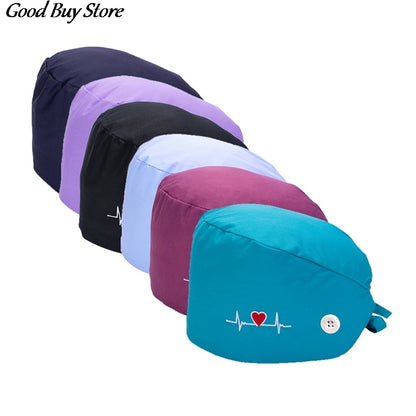 Comfortable Working Headwear Doctor Nurse Head Turban Wrap Health Services Headwrap Breathable Nursing Headband Bouffant Hat