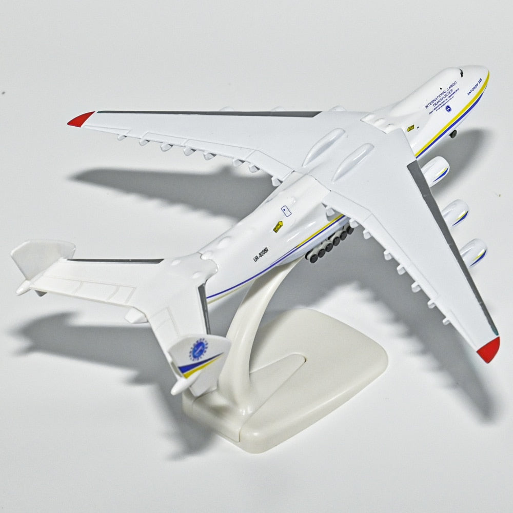 Antonov-an225 1/400 Miniature 20 Cm Metal Die-cast Aircraft Model Large Transport Aircraft Collection Children's Toys For Boys